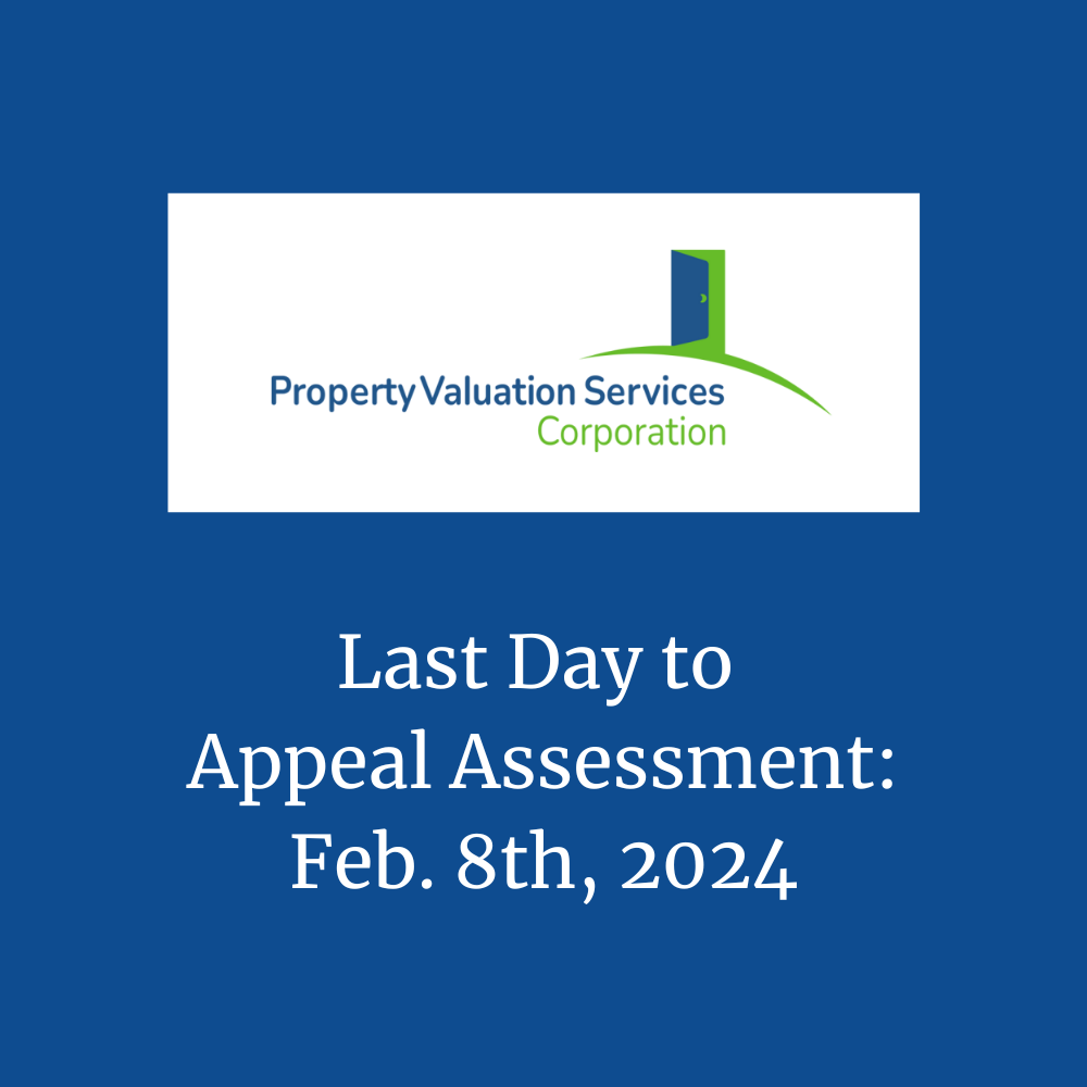 Last Date to Appeal Property Assessments in 2024 in February 8th.