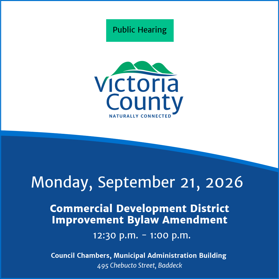 Public Hearing: Commercial Development District Improvement Bylaw Amendment 